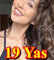 Alev-alev genç kadın Asrin